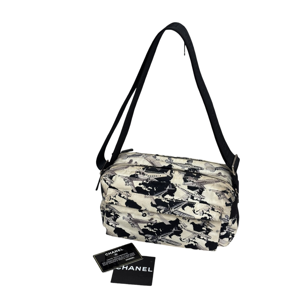 CHANEL Shoulder Bag 10542263 Black and White