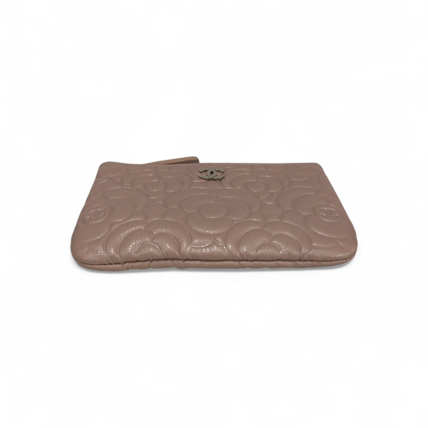 CHANEL Wallet Cameria Pink Inside Stain 28546148 *No Card Rank(B)