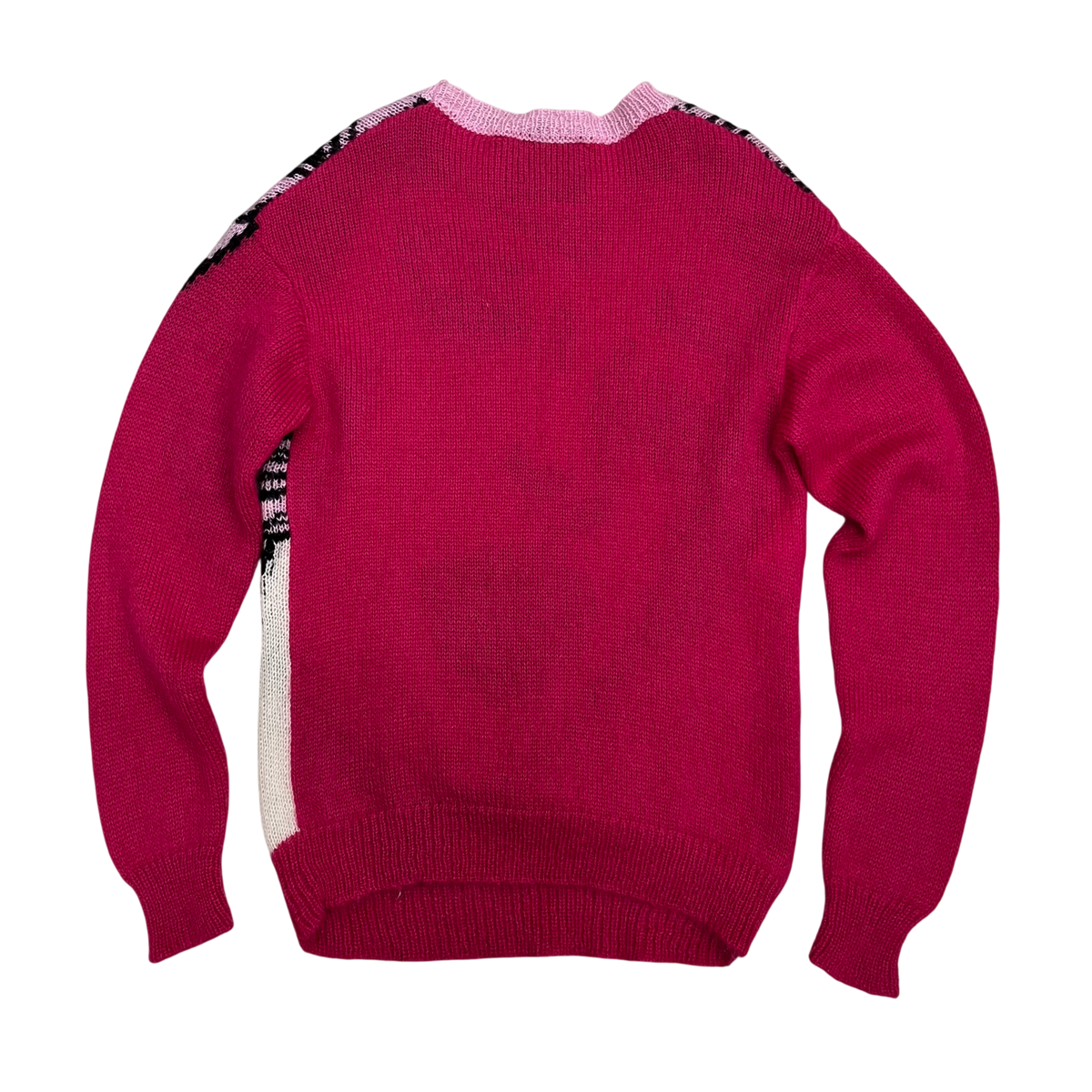 MOSCHINO Sweater SIZE unknown Lady's Shocking Pink Rank (B)