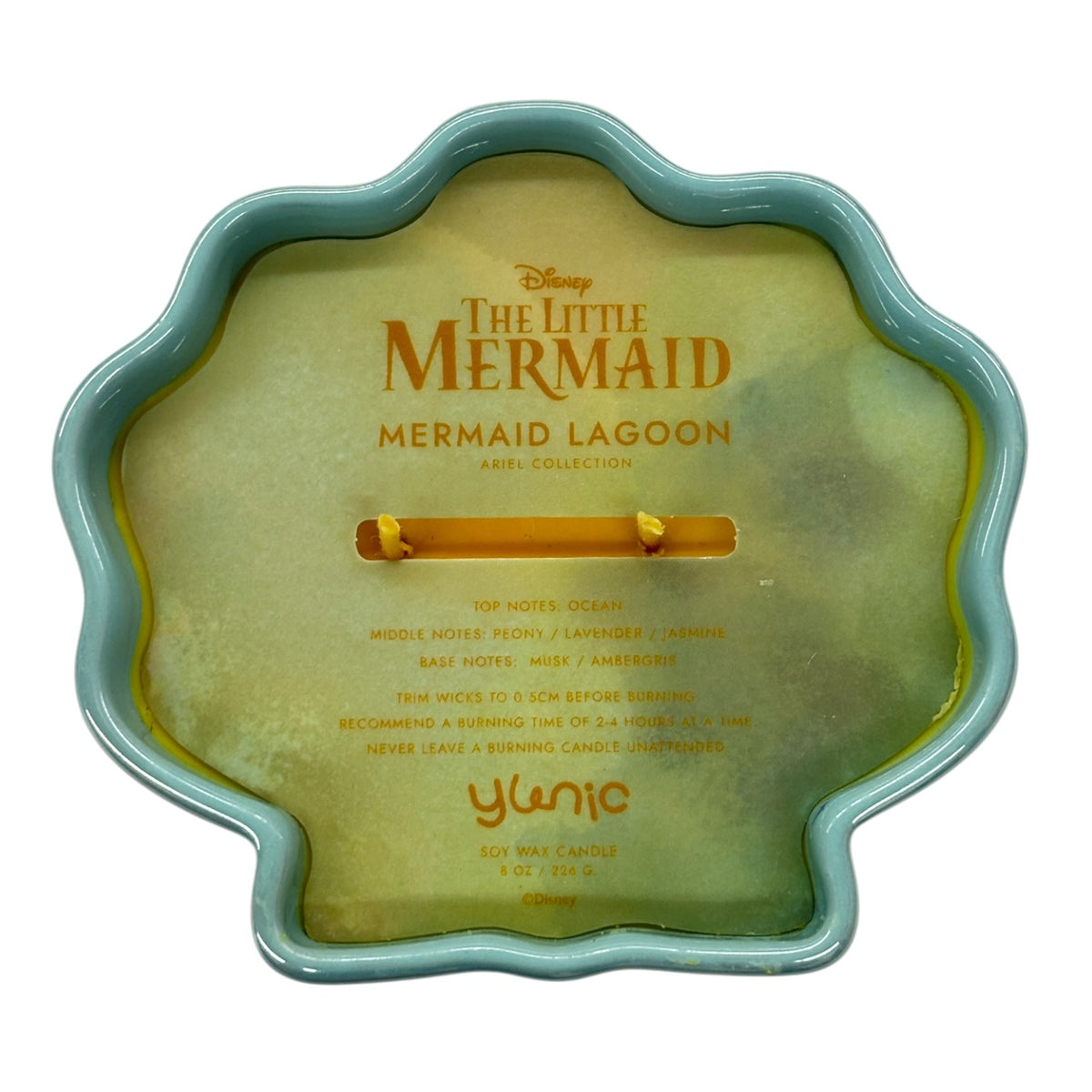 DISNEY Scented Candle The Little Mermaid Sky Blue
