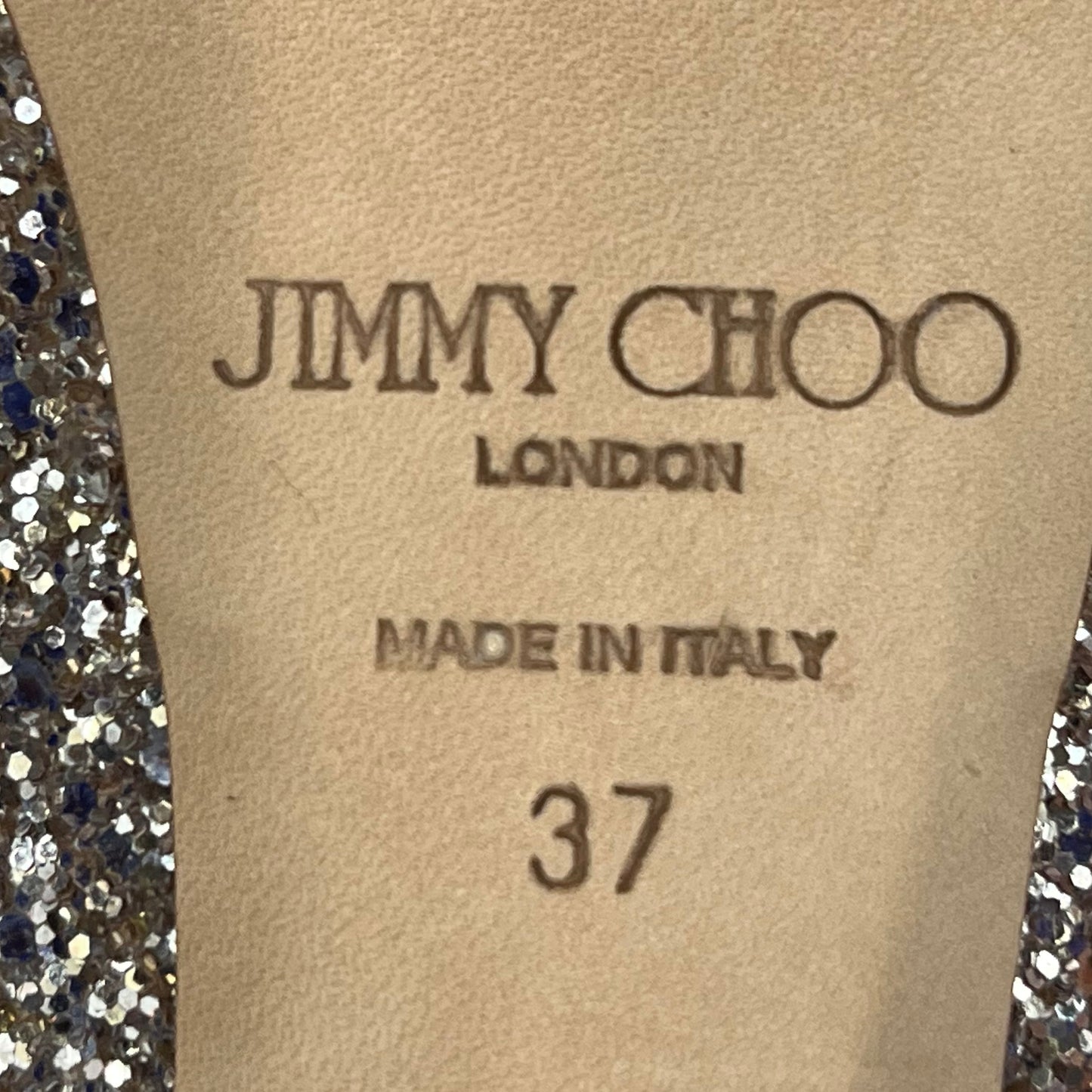 JIMMY CHOO High Heels Pumps 37 Lady's Gold Rank (A)