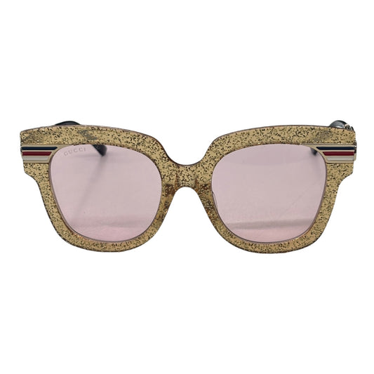 Gucci Sunglasses GG0281SA Gold Rank (B)