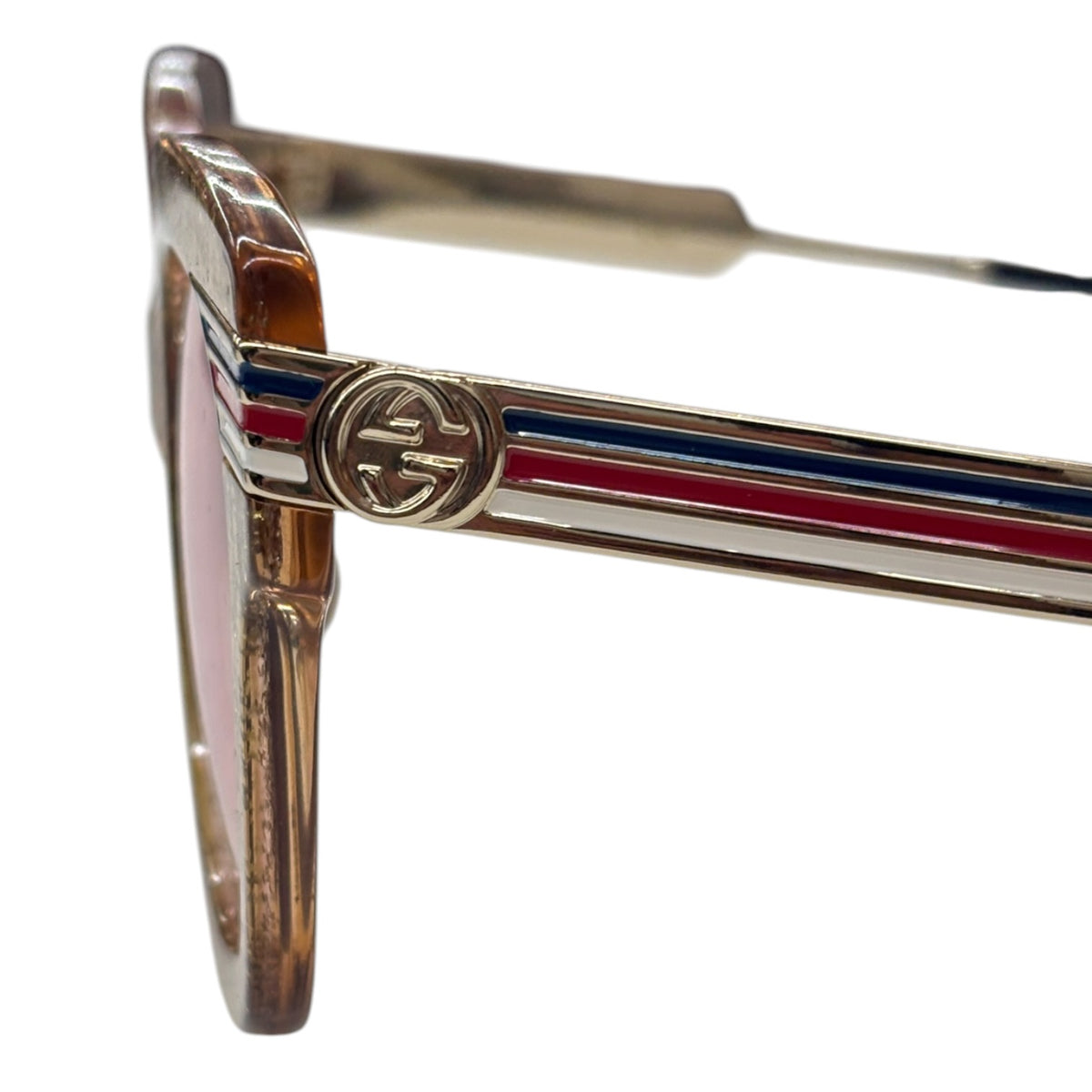 Gucci Sunglasses GG0281SA Gold Rank (B)