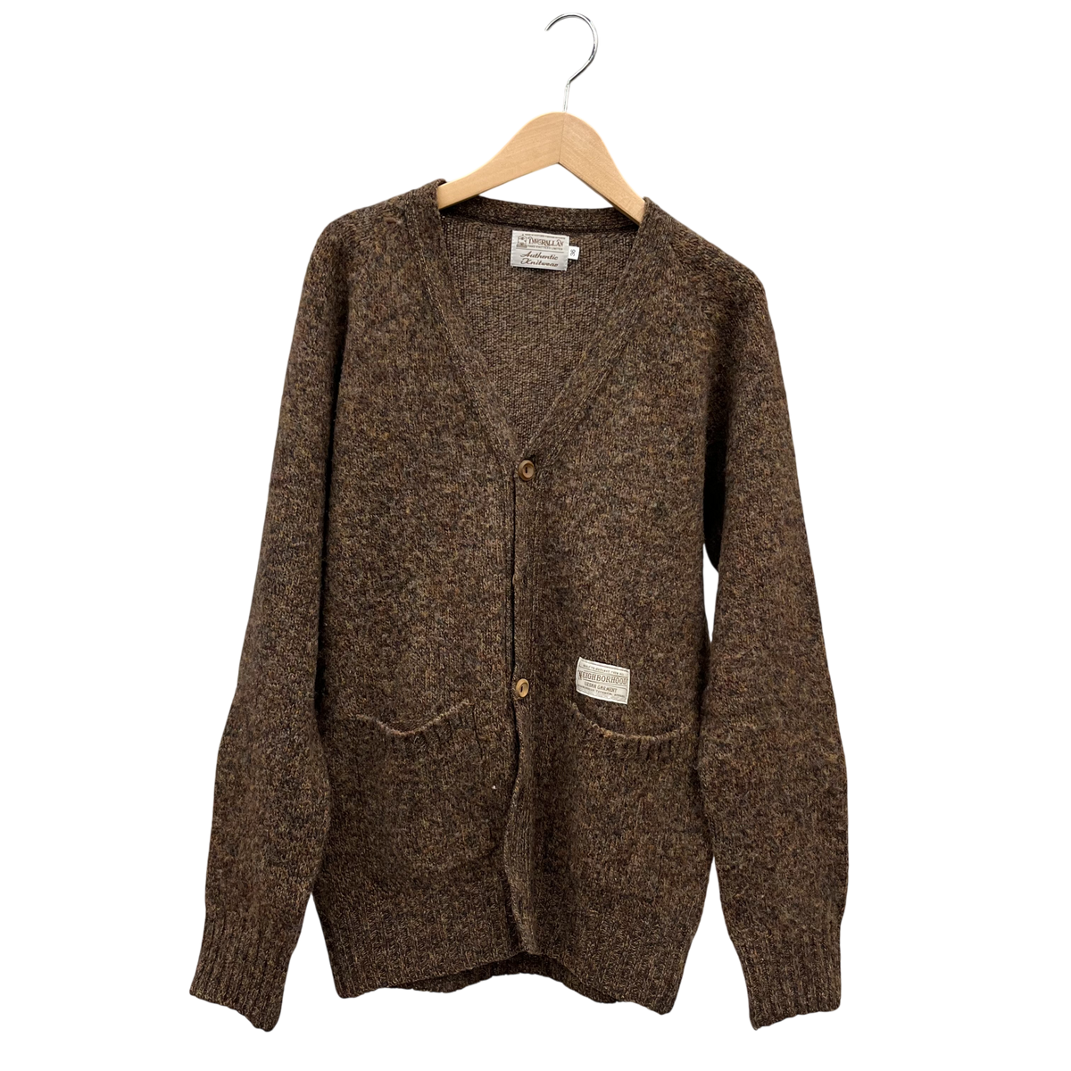 NEIGHBORHOOD Cardigan 36 Lady's Brown Rank (B) 122ITIVN-KNM03