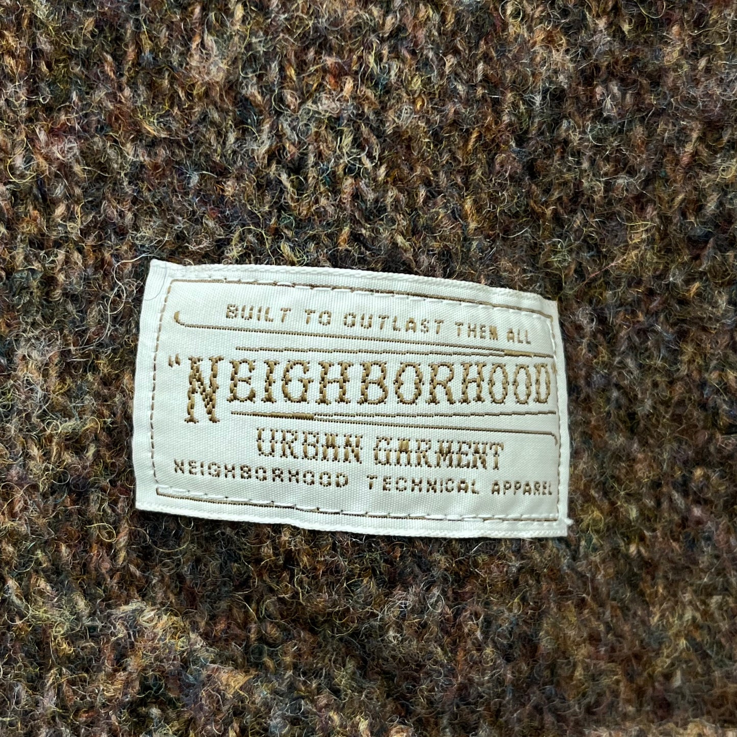 NEIGHBORHOOD Cardigan 36 Lady's Brown Rank (B) 122ITIVN-KNM03