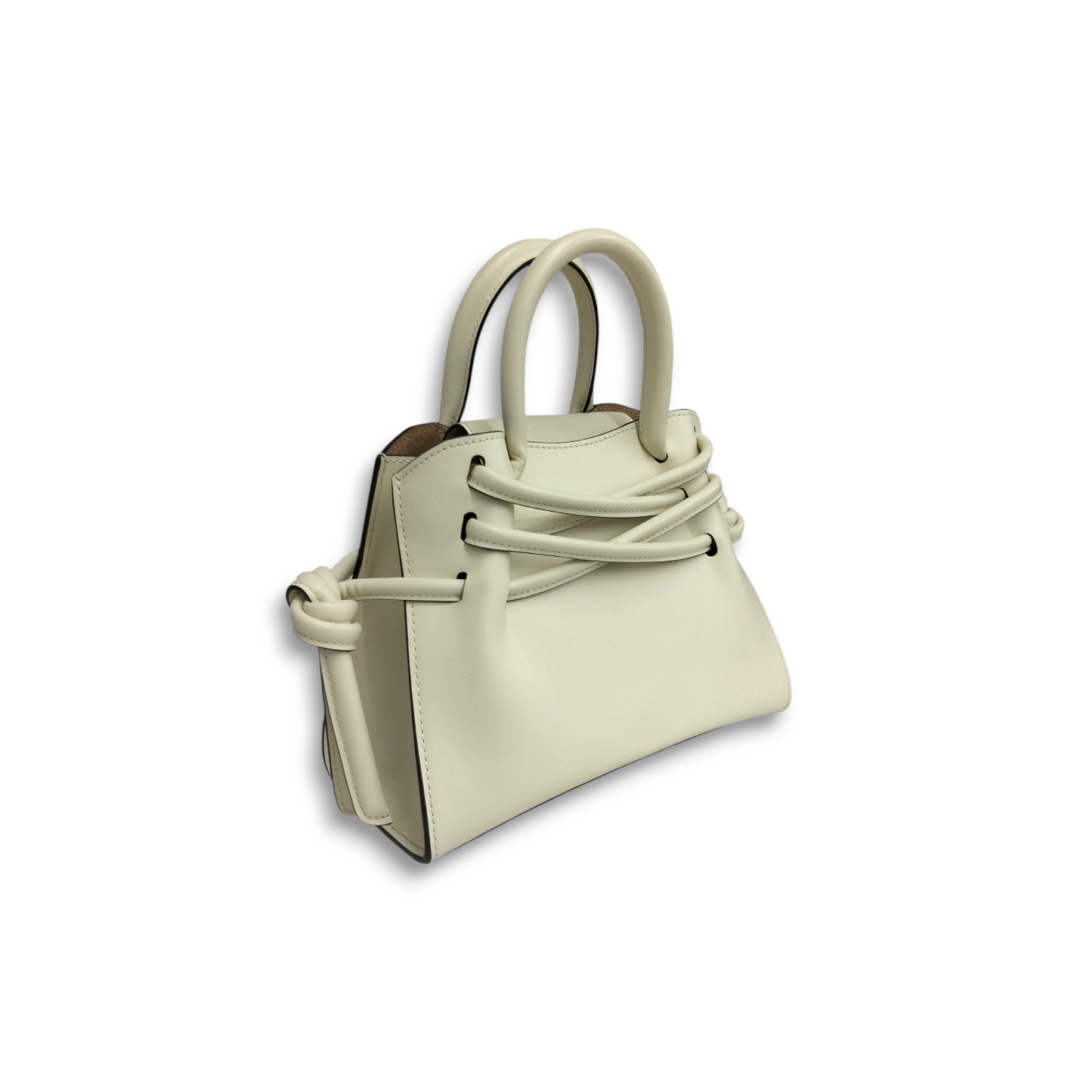 FUNDAO 2WAY Bag Beige *Stain* Rank AB