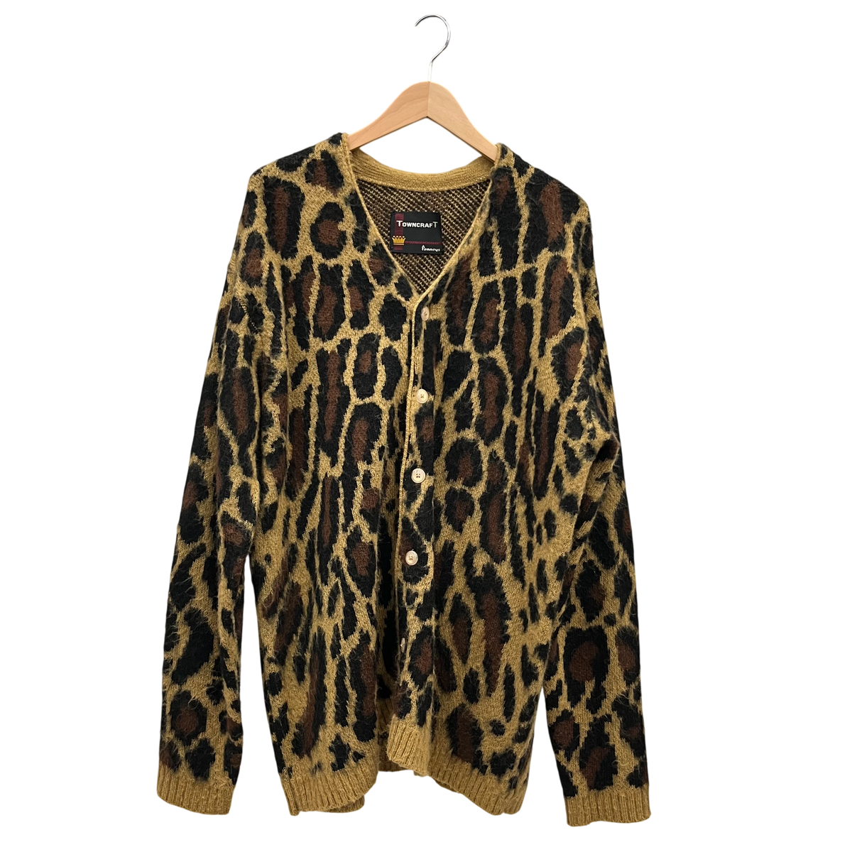 TOWN CRAFT Cardigan SIZE unknown Lady's Brown Rank (B) ** Tag Damage