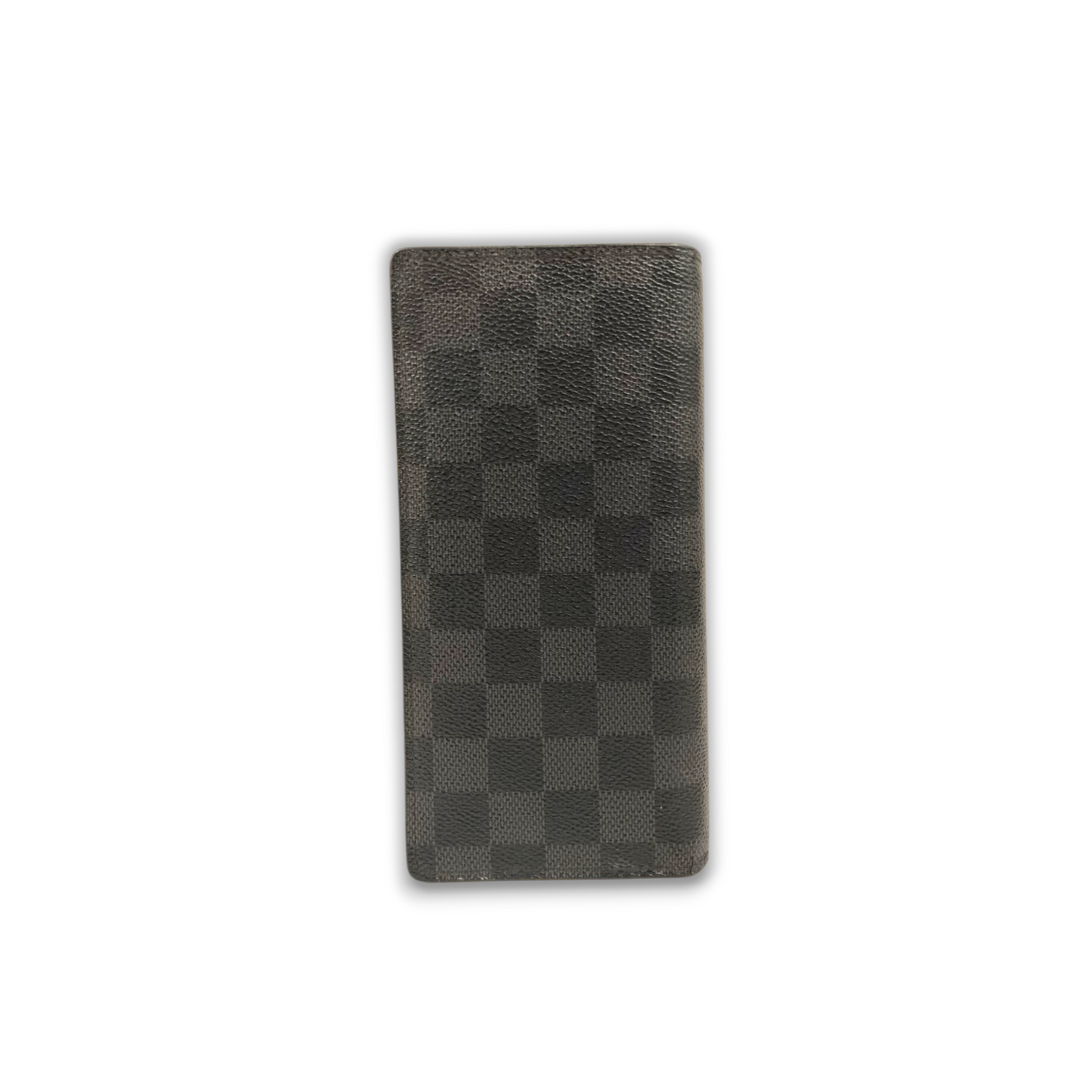 LOUIS VUITTON Long Wallet DAMIER N62665 Black TR0193 Rank B