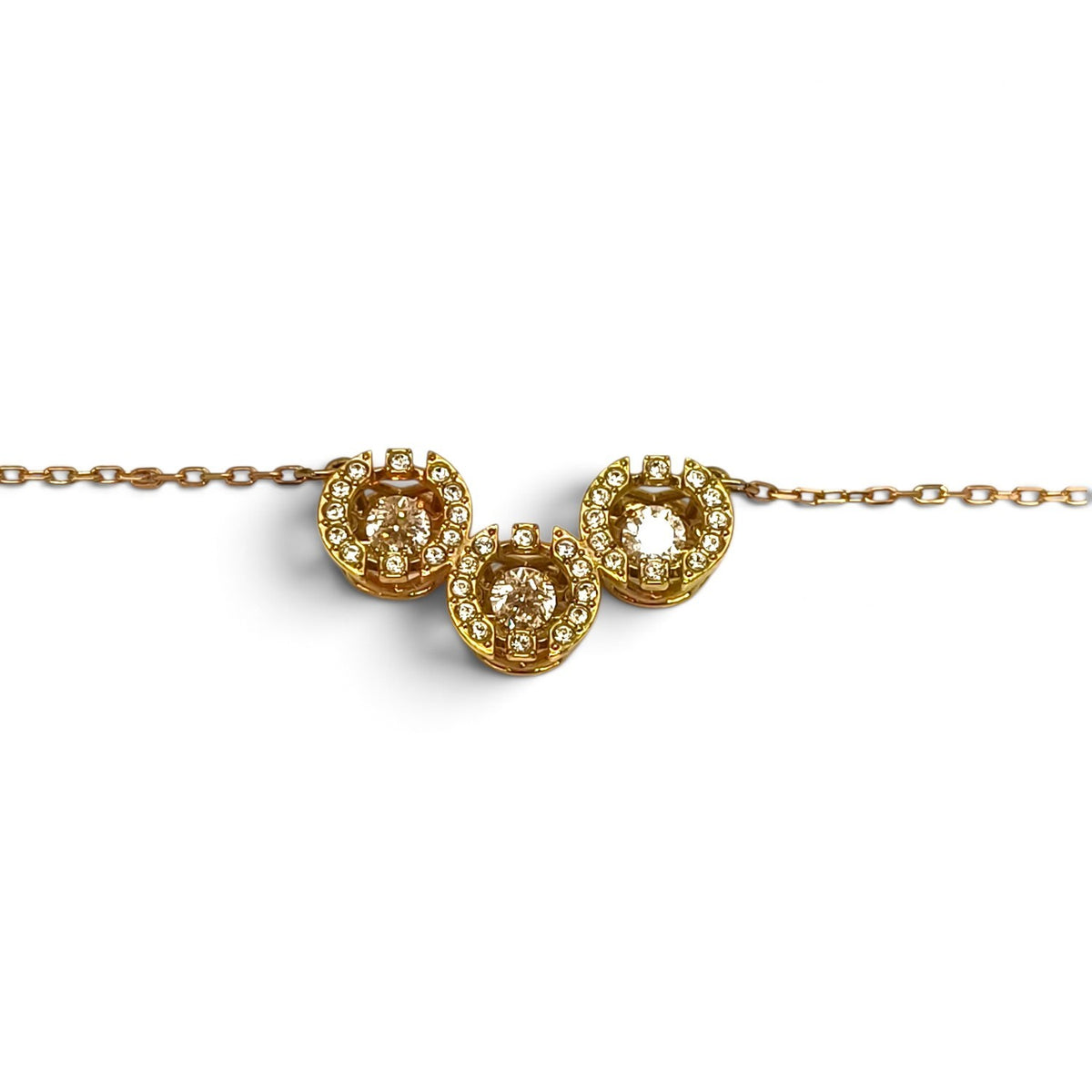 SWAROVSKI Necklace Gold 5646734 Rank A