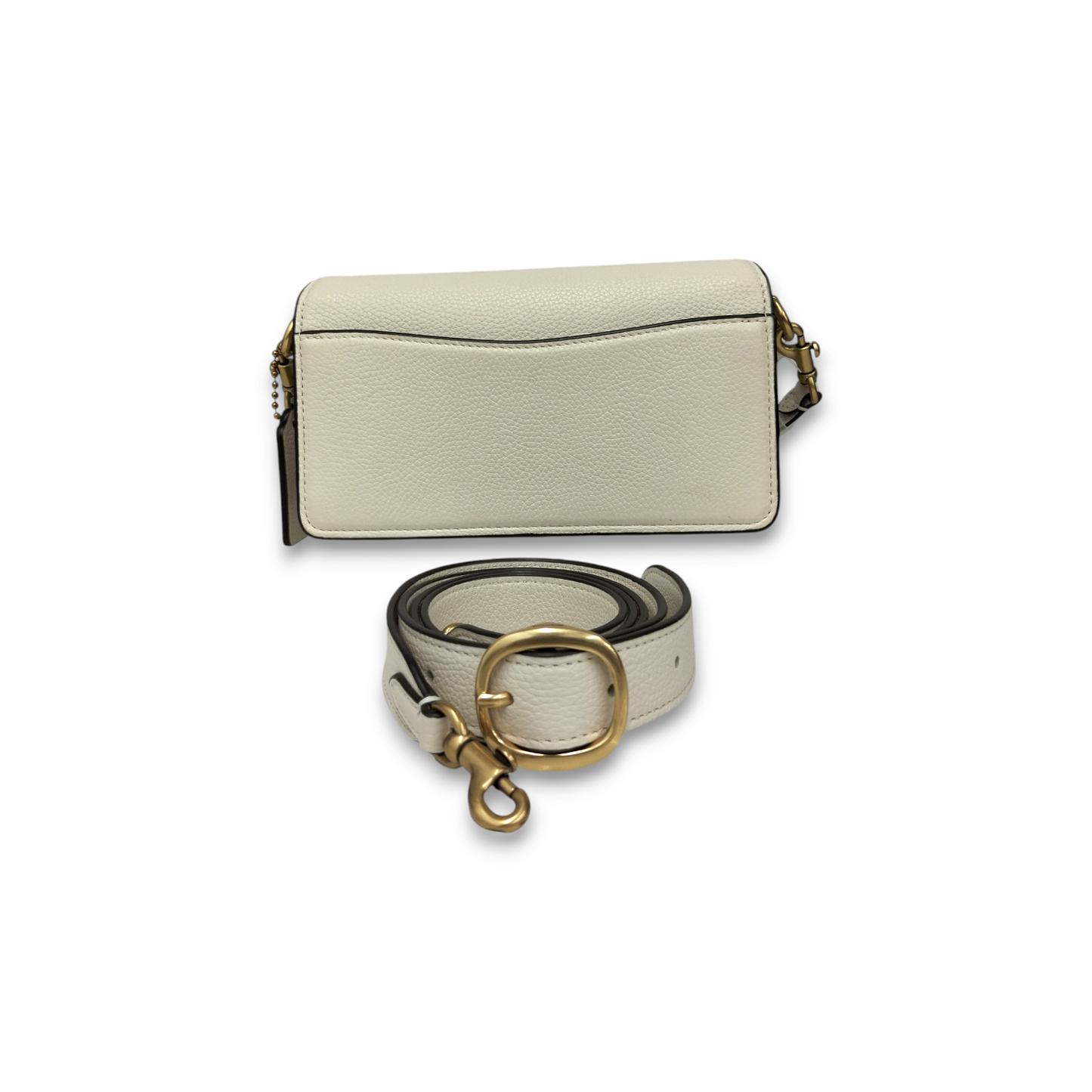 COACH 2WAY Bag CM546 Beige Rank AB