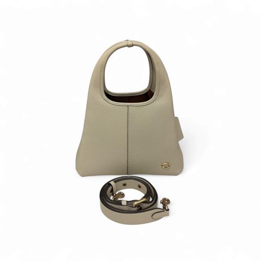 COACH Shoulder Bag CM545 Brown Rank B