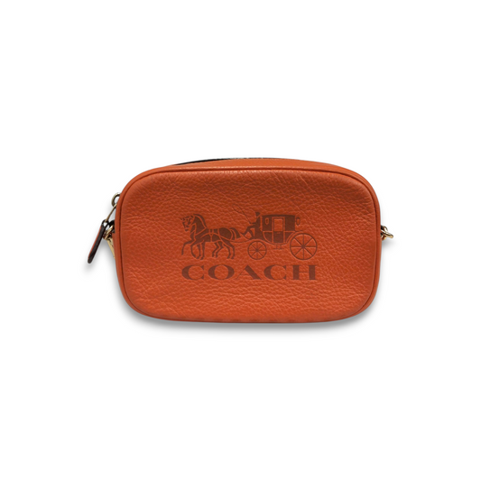 COACH Shoulder Bag F79212 Orange Rank B