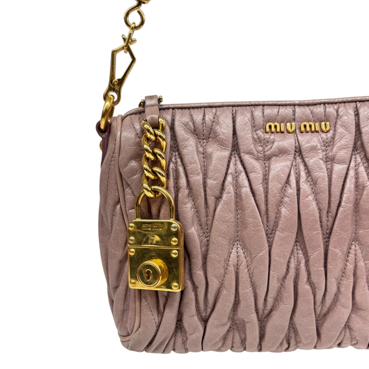 MIU MIU Hand Bag 194 Pink