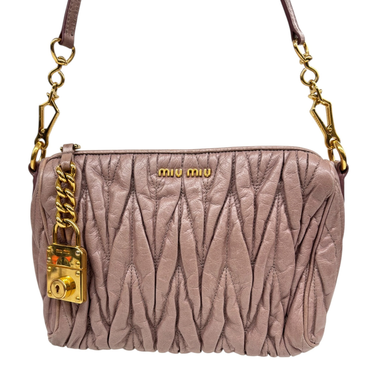 MIU MIU Hand Bag 194 Pink