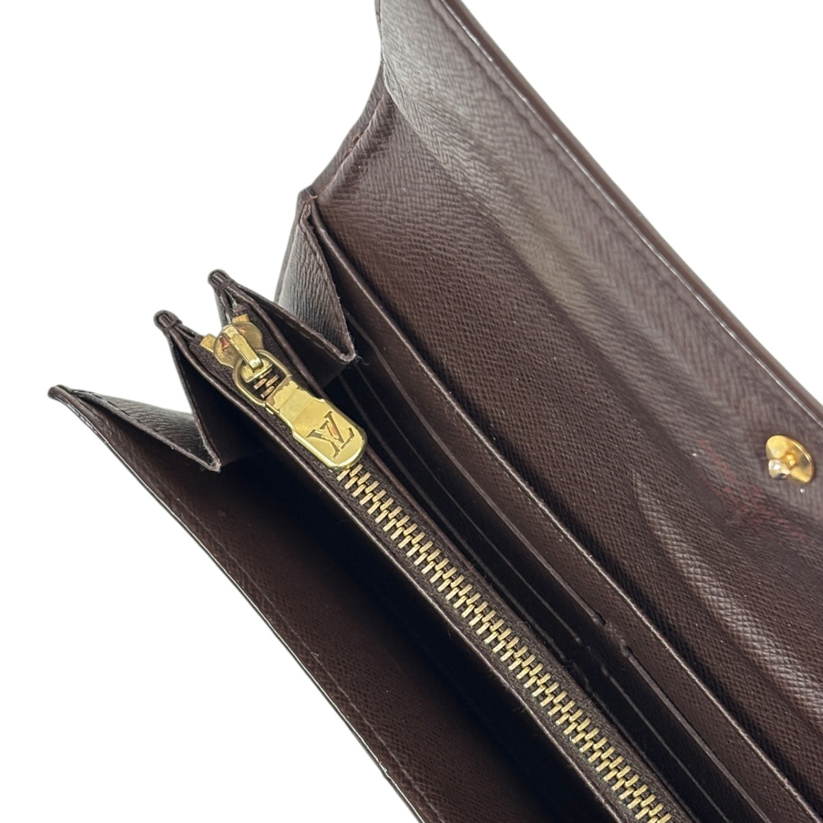 LOUIS VUITTON Long Wallet N61734 Brown