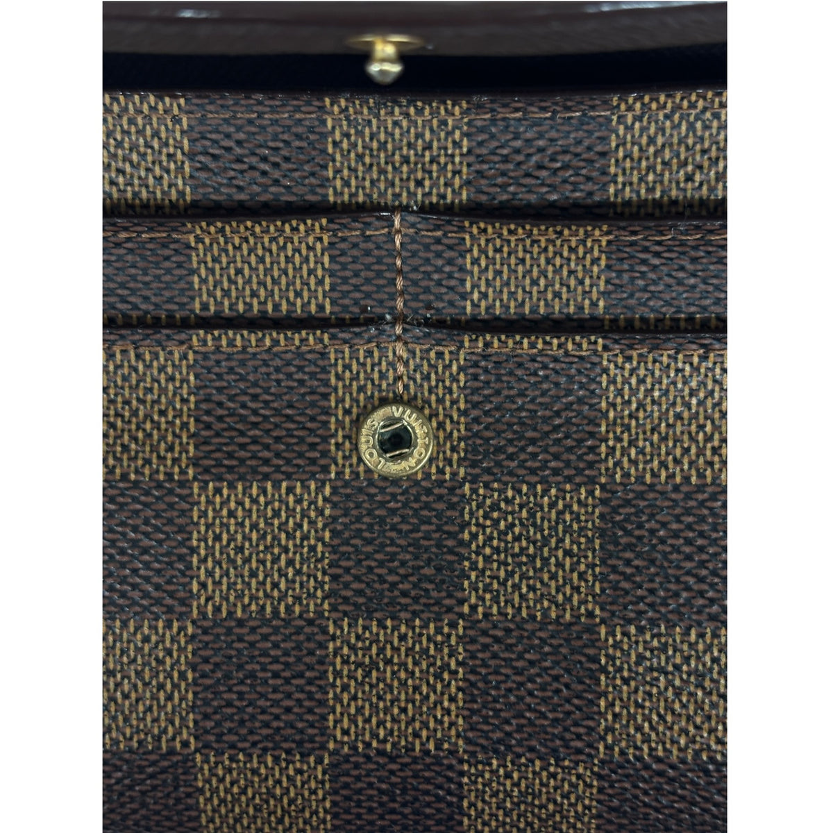 LOUIS VUITTON Long Wallet N61734 Brown