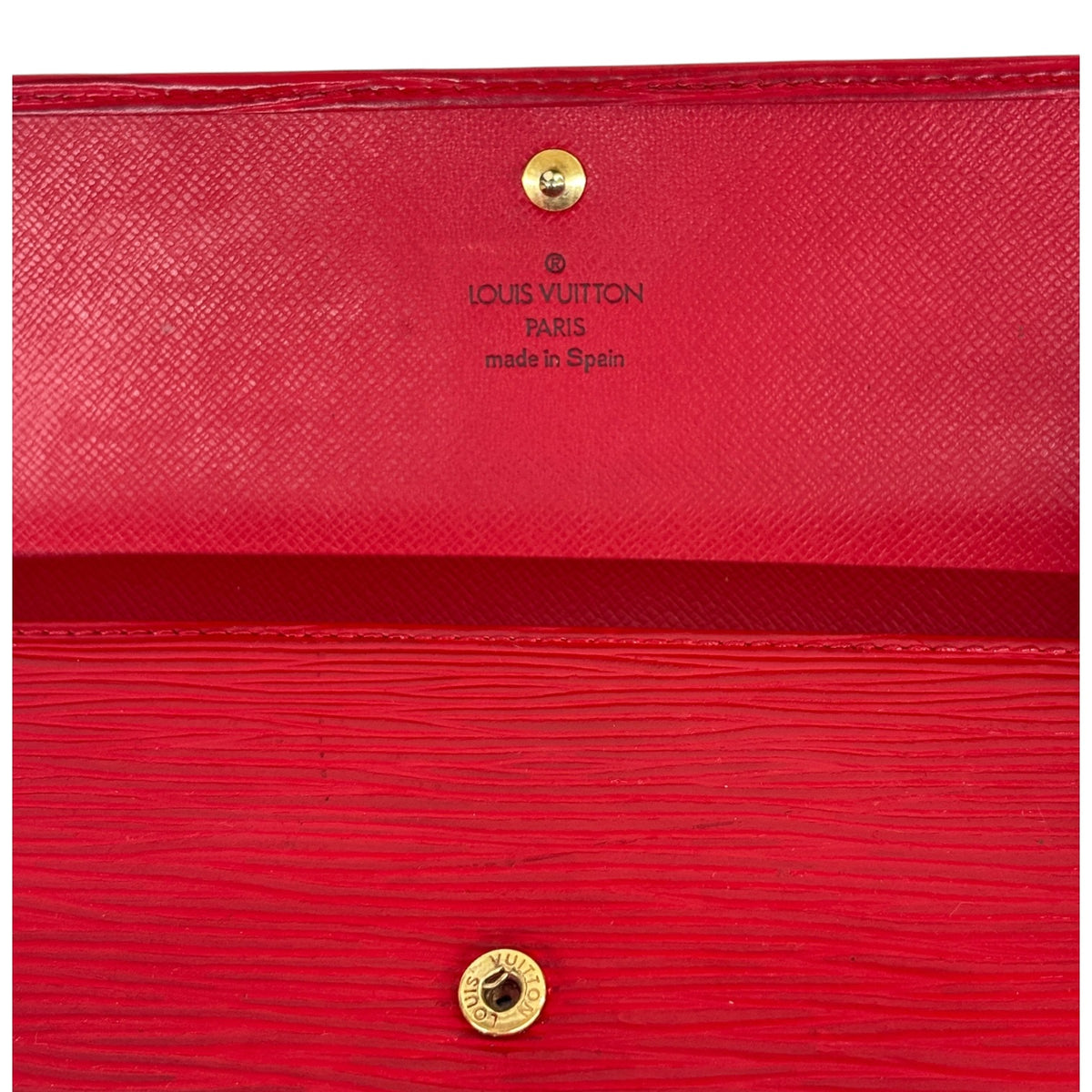 LOUIS VUITTON Long Wallet CA0929 M63387 Red
