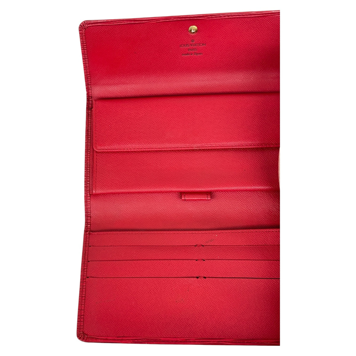 LOUIS VUITTON Long Wallet CA0929 M63387 Red