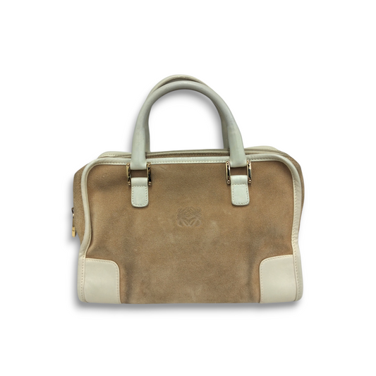LOEWE Handbag Ivory *Stain* L11 Amazon a 28 Rank B