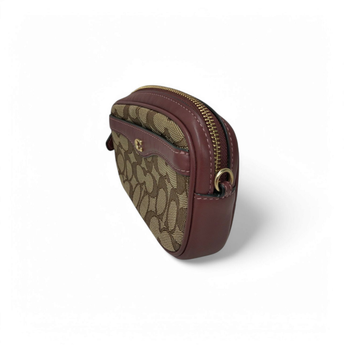 COACH Shoulder Bag F38687 Brown/Brown Rank A