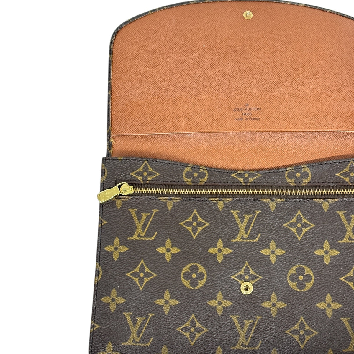 LOUIS VUITTON Clutch Bag VI 0916 M51931 Brown