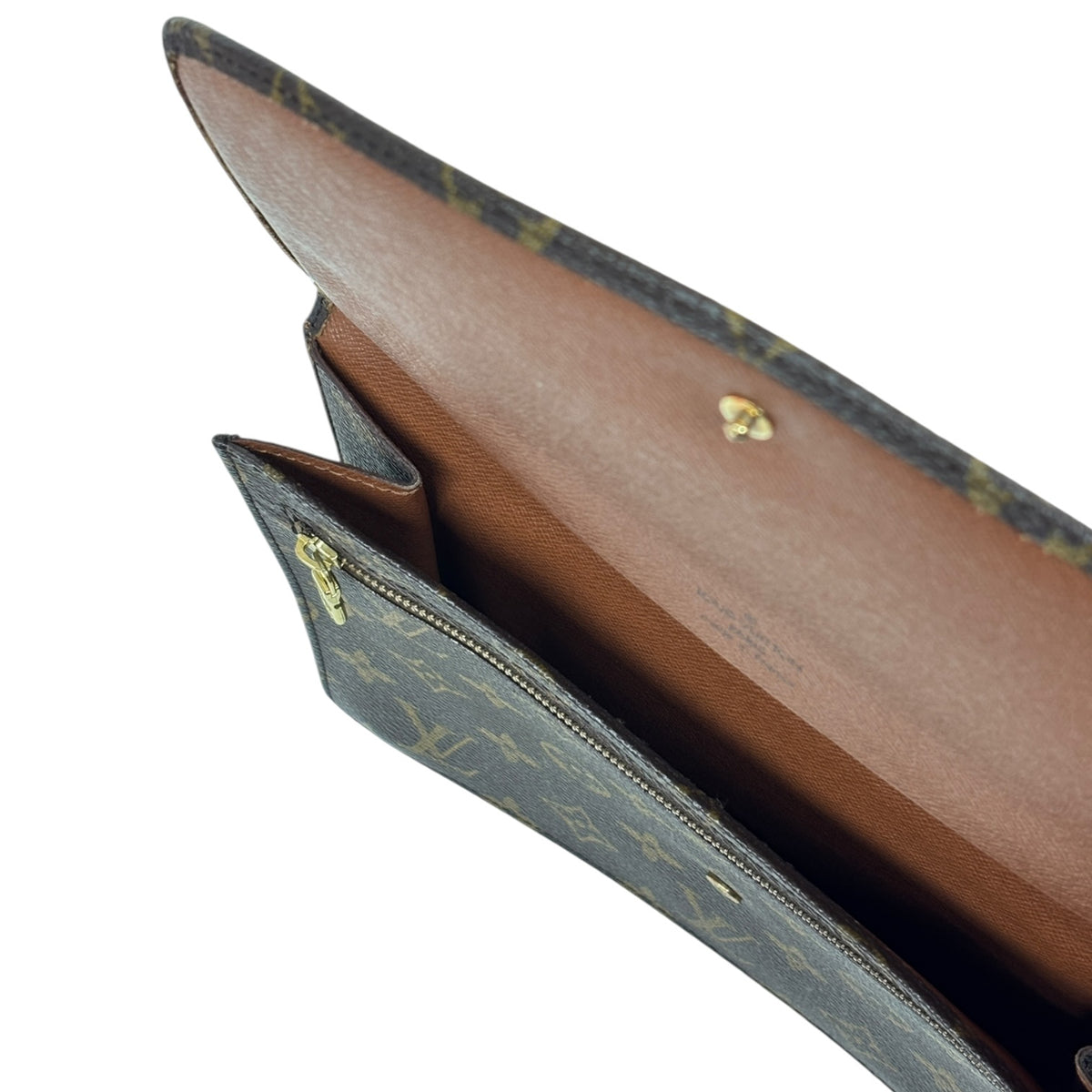 LOUIS VUITTON Clutch Bag VI 0916 M51931 Brown