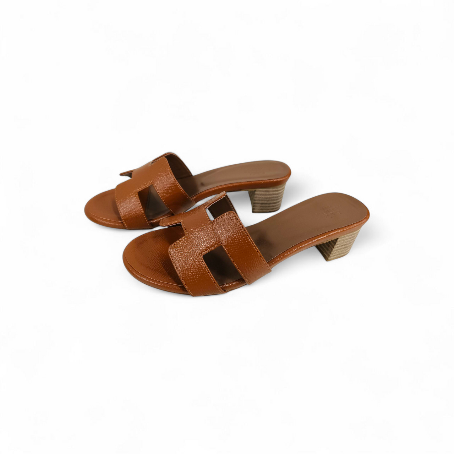 HERMES Oasis Sandal Size 37 Lady's Brown HG 0210562 21 01