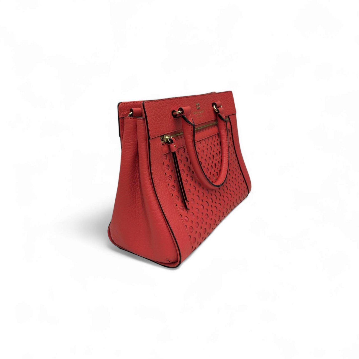 Kate Spade Handbag WKRU2866 Red *Stain Without Shoulder Strap* Rank B