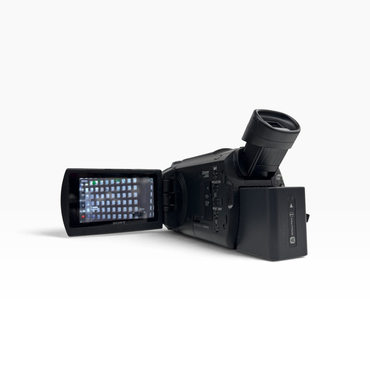 Video camera SONY FDR-AXP55 White Manual And Charger Rank (B)