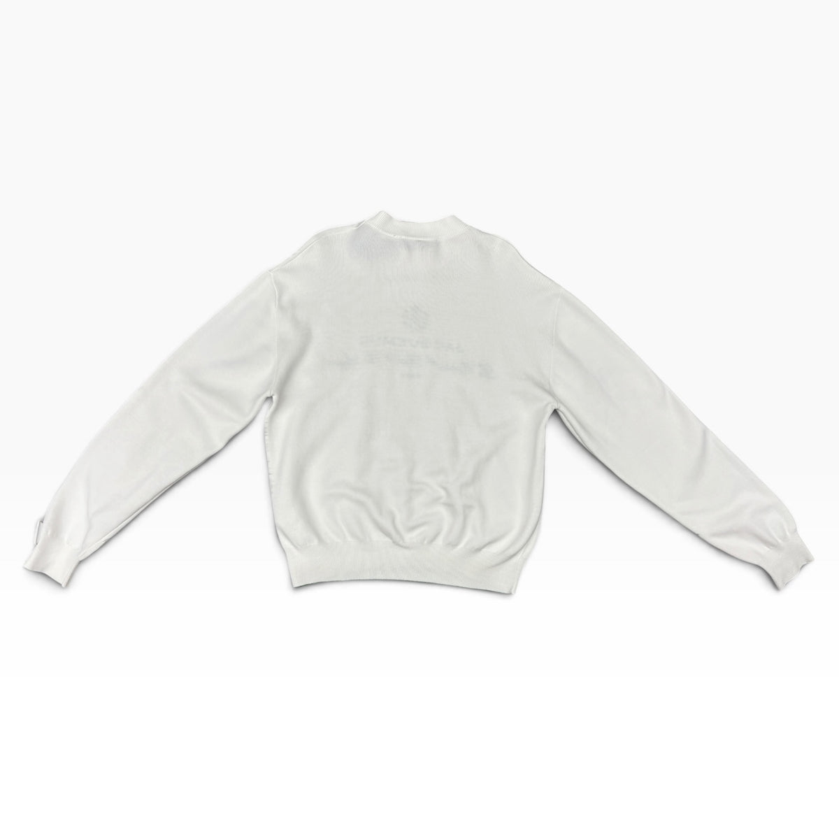 JACQUEMUS Long-sleeved T-shirt Size 36 lady's  White/Green 251KN619-2427-1IN Rank (B)