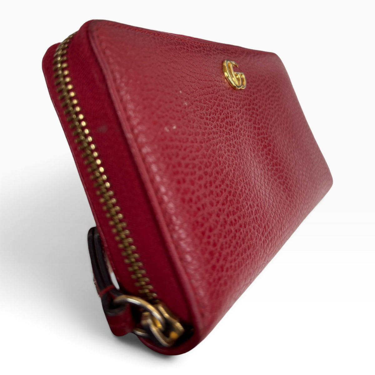GUCCI Long Wallet 456117 Red