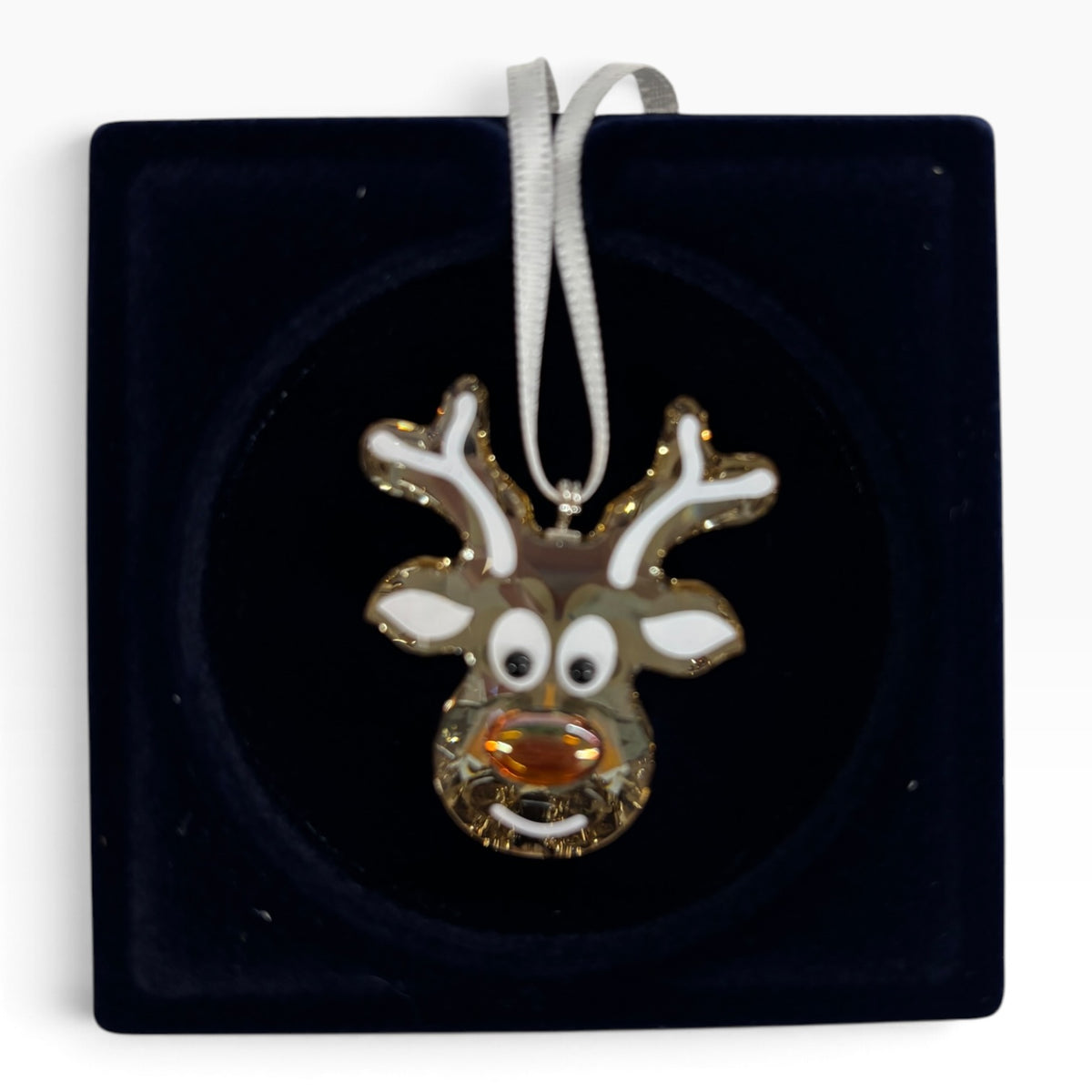 SWAROVSKI Accessories Gold Reindeer Christmas
