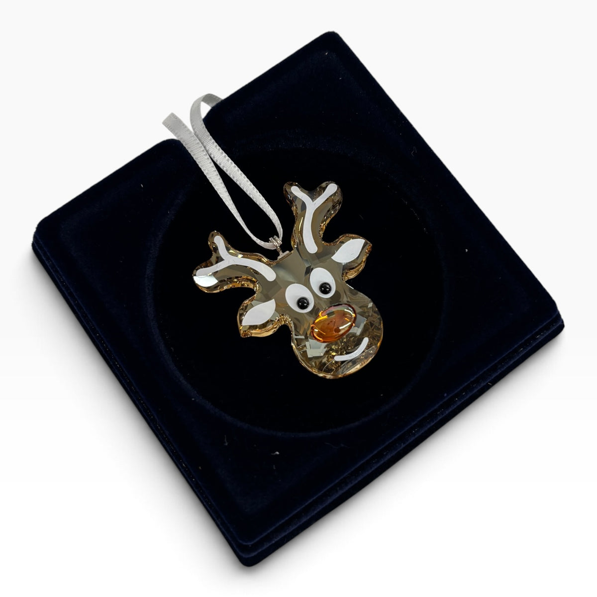 SWAROVSKI Accessories Gold Reindeer Christmas