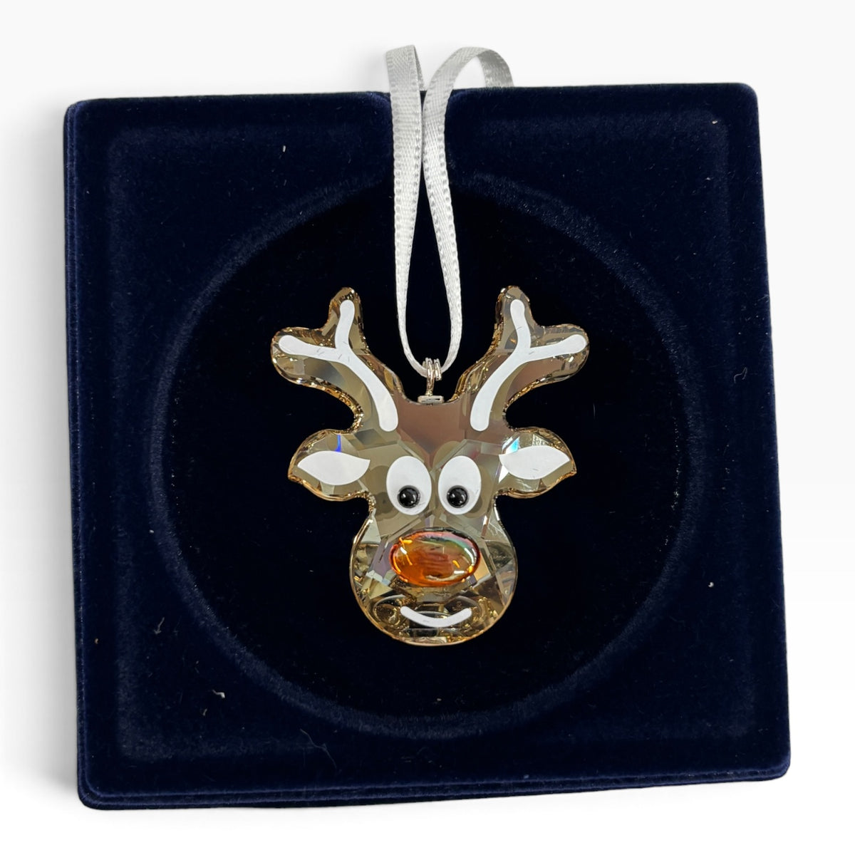 SWAROVSKI Accessories Gold Reindeer Christmas