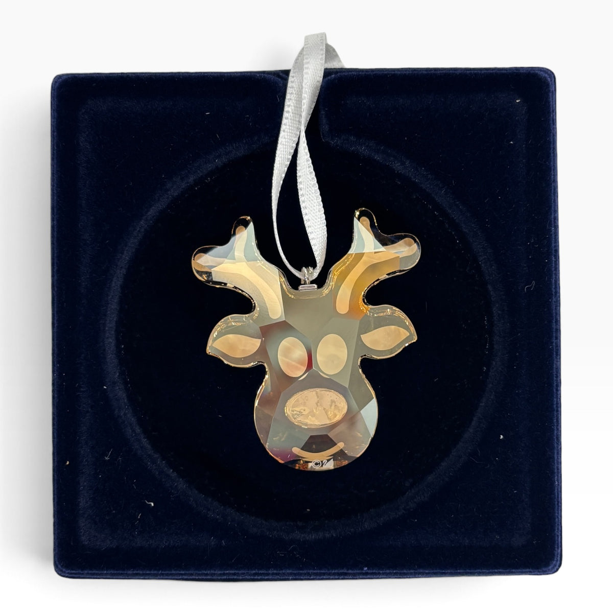 SWAROVSKI Accessories Gold Reindeer Christmas