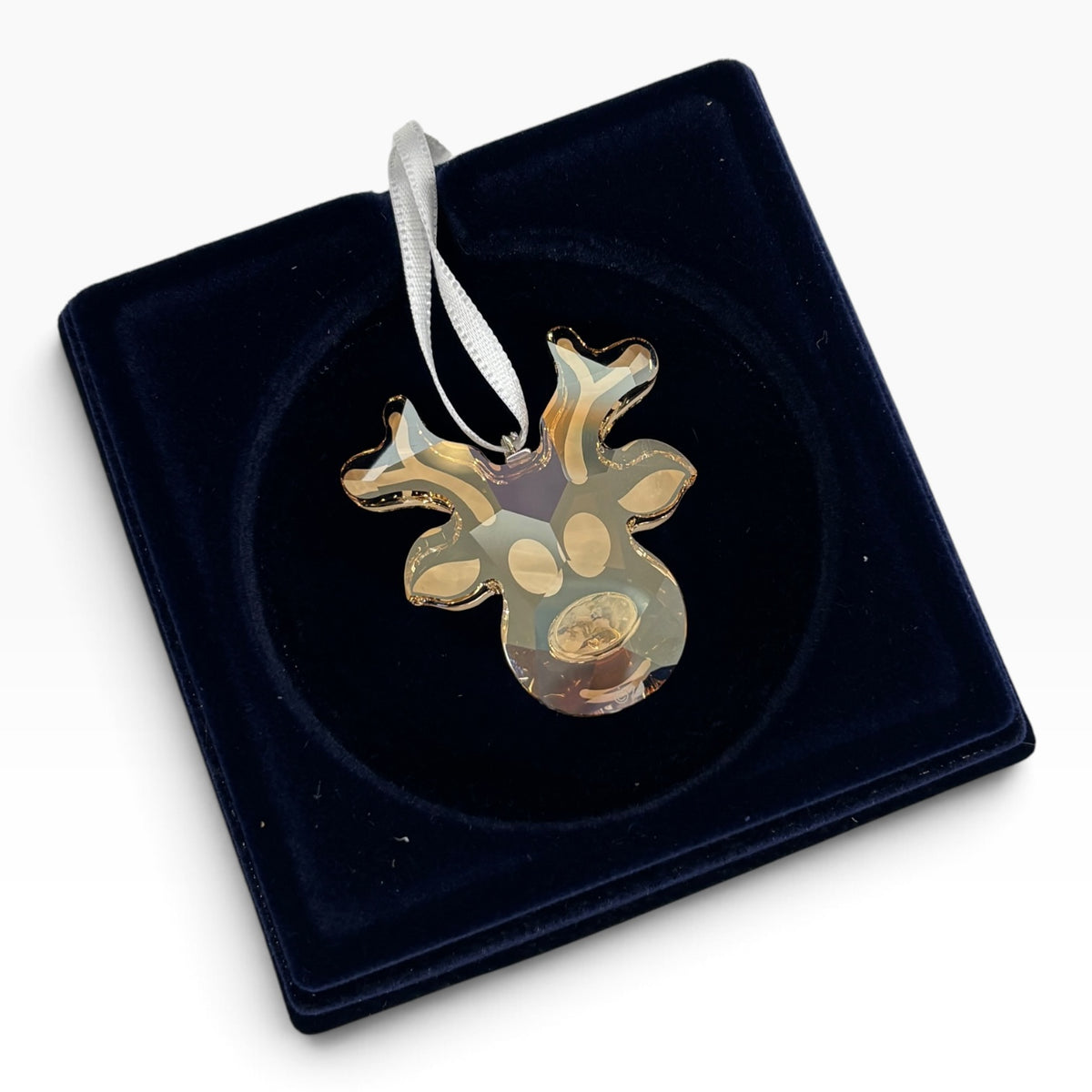 SWAROVSKI Accessories Gold Reindeer Christmas