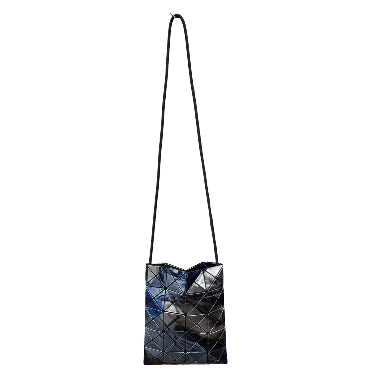 BAO BAO ISSEY MIYAKE Shoulder Bag BB13-AG801 Blue/Black/Silver