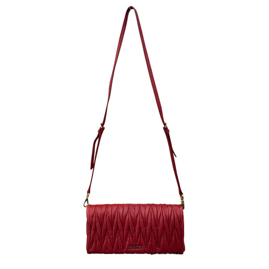 MIU MIU Shoulder Bag 197 Red