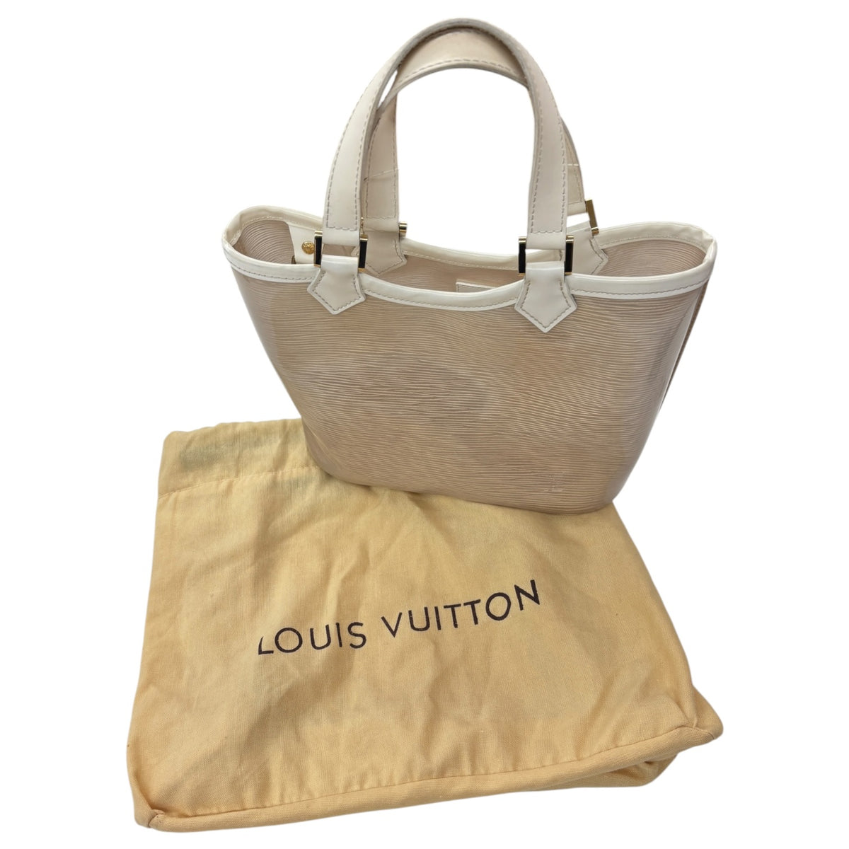 LOUIS VUITTON Hand Bag Lagoon epi CA0032 Without Part Beige