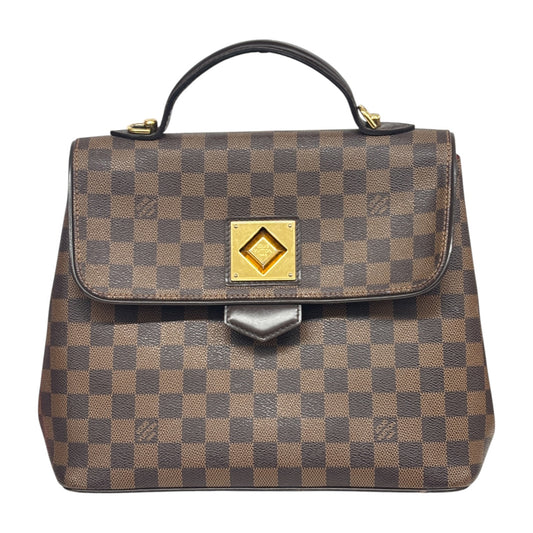 LOUIS VUITTON 2WAY BAG Damier N41168 Brown Scratch/Stain FL4111