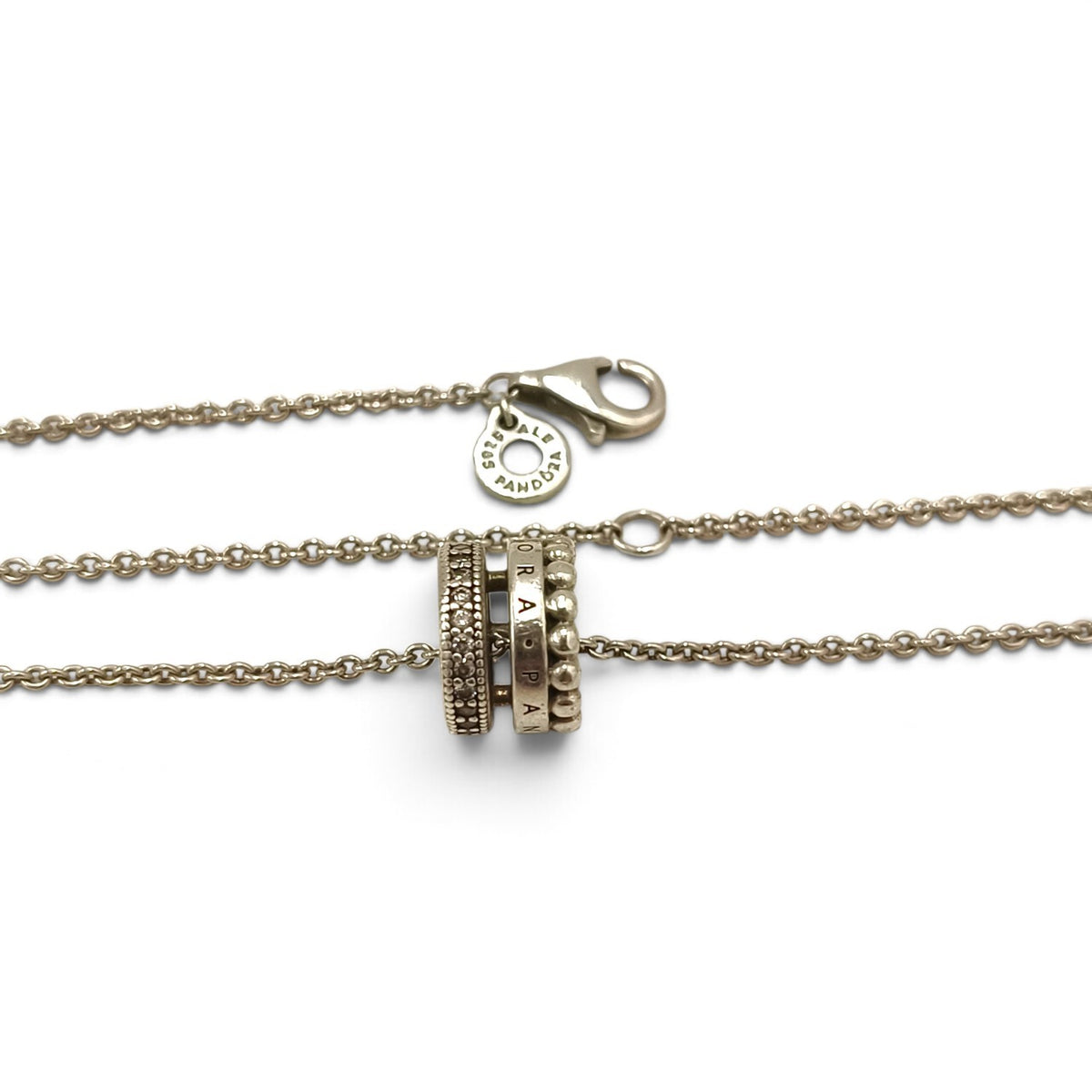 PANDORA Necklace Silver 397436CZ Rank B
