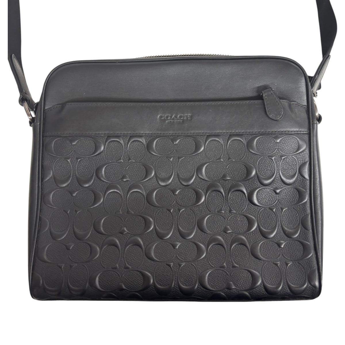Coach Shoulder Bag Black F28455 K1857 Rank (B)