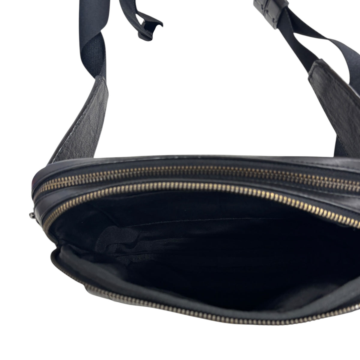 Coach Body Bag F38749 Black E1947 Rank (B)