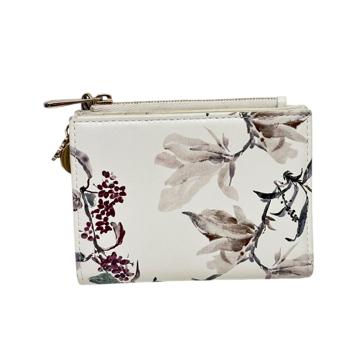 Christian Dior Wallet White 47MA 0235 Rank (B)