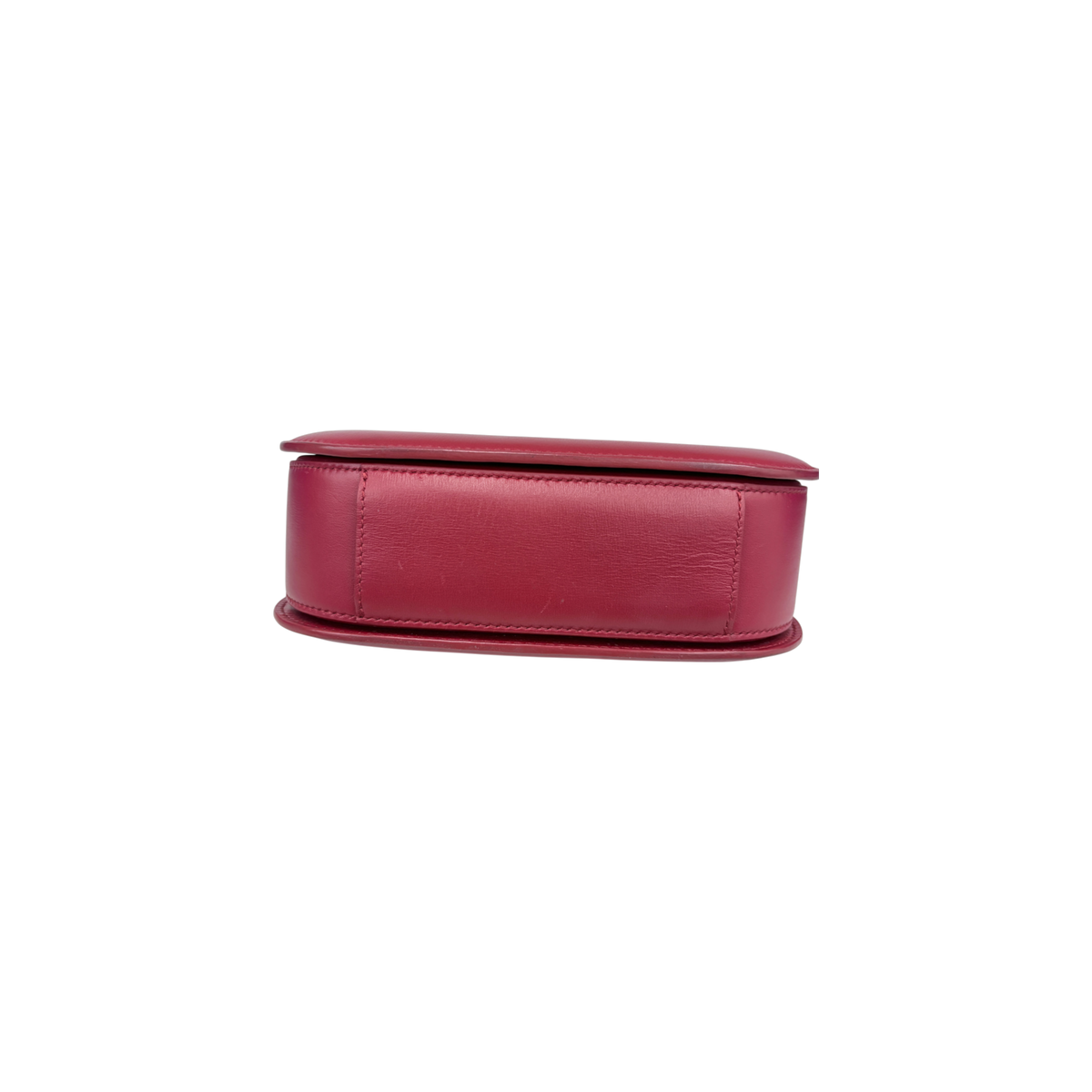 Song Mont Shoulder Bag Tofu Bag Red Rank (B) Scratch