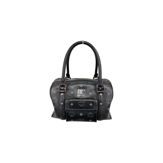 MCM Handbag 1011069510322 Black Rank (B) Stain I7559