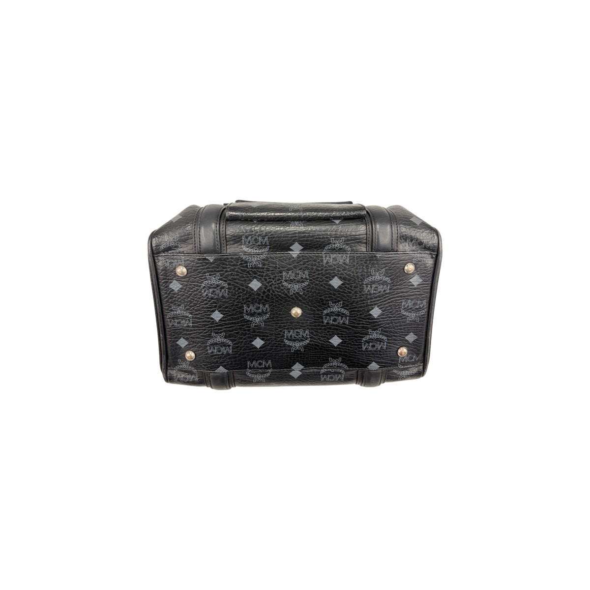 MCM Handbag 1011069510322 Black Rank (B) Stain I7559