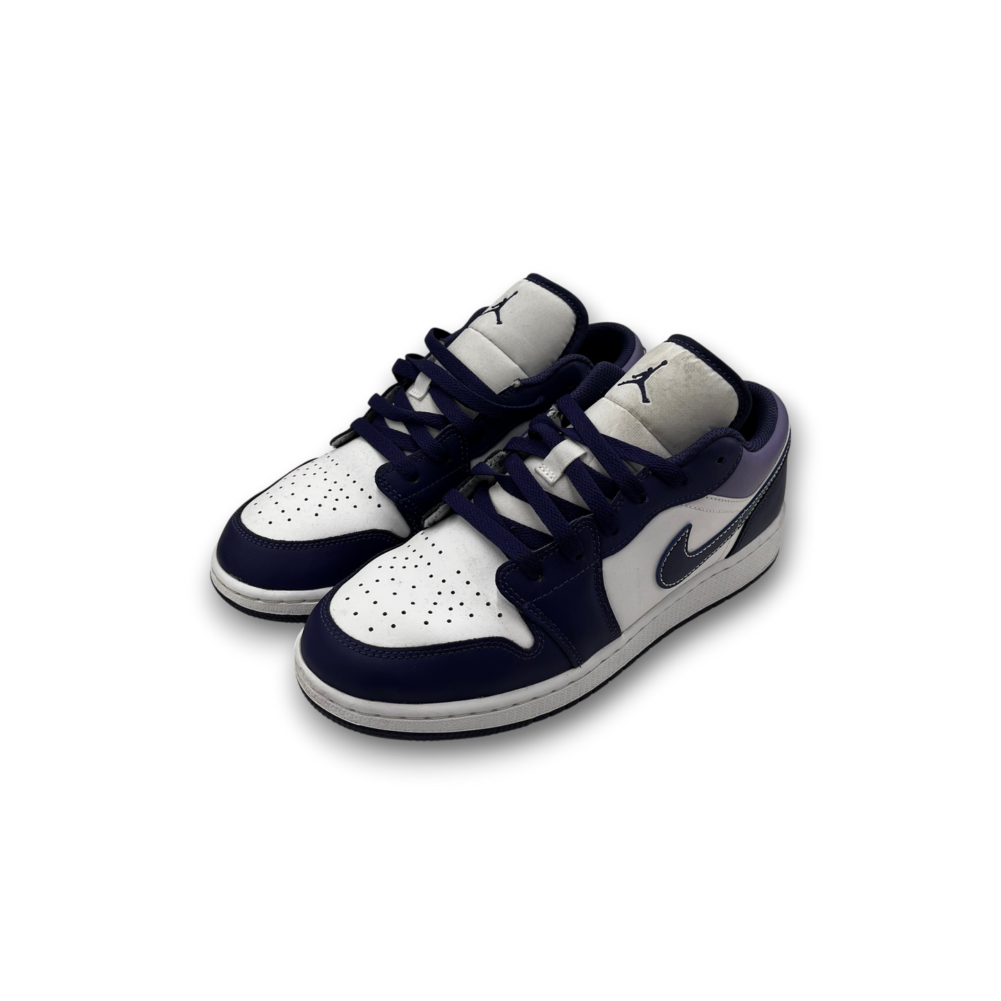 NIKE Sneaker Mens 40 White/Purple Rank (B) 553560-515