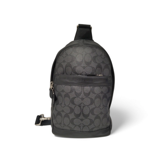 COACH Body Bag F54787 Black Rank B