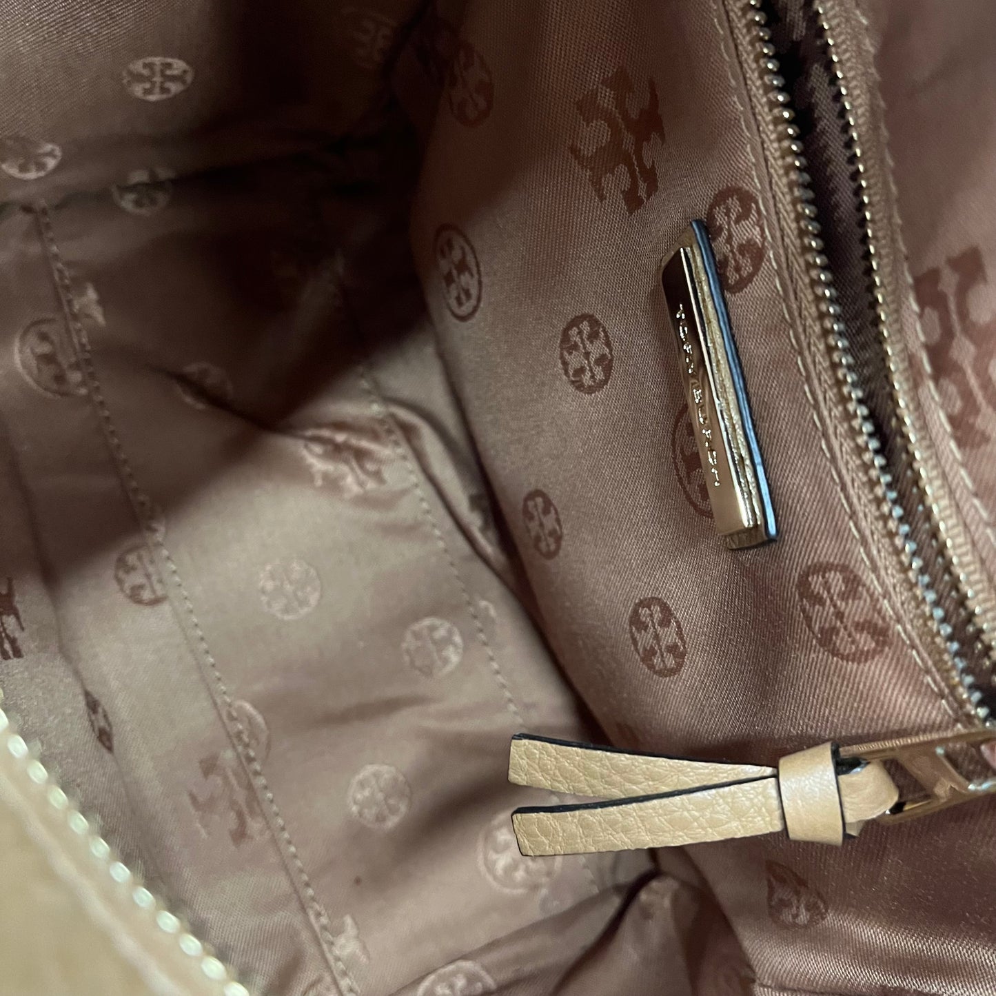 TORY BURCH 2WAY Bag Rank(B) Brown 10005634